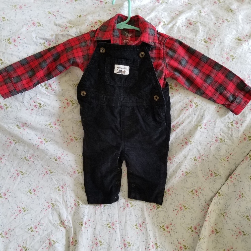 Baby Fall Overalls 9 months